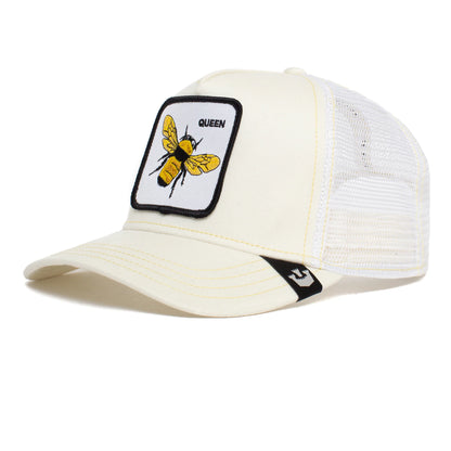 Goorin Bros The Queen Bee Trucker Hat (White)