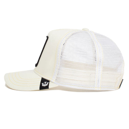 Goorin Bros The Queen Bee Trucker Hat (White)