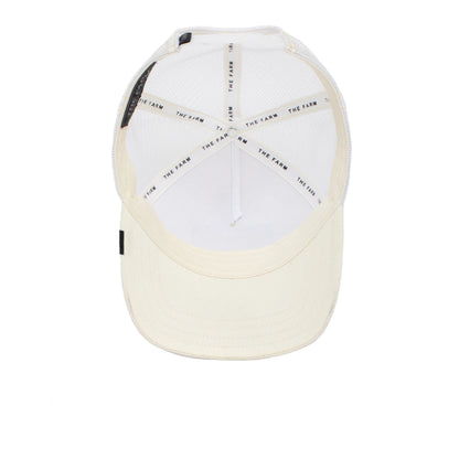 Goorin Bros The Queen Bee Trucker Hat (White)