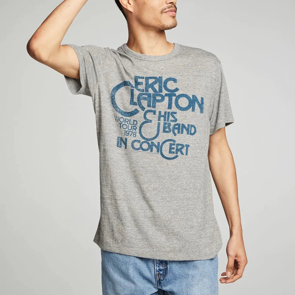 CHASER Eric Clapton Tee (Grey) – Buck's Hard Goods