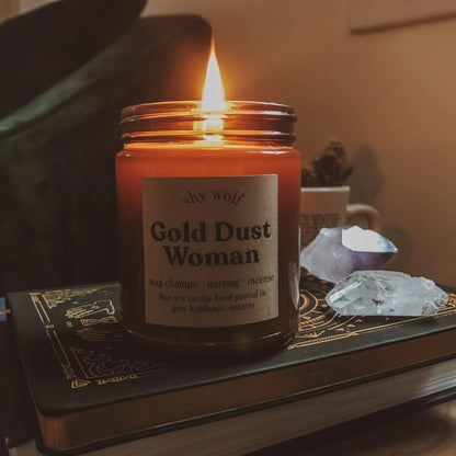 Gold Dust Woman Soy Wax Candle